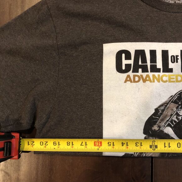 Call of Duty Advanced Warfare Large T-Shirt Men's Graphic Video Game Tee Gamer - Picture 6 of 7
